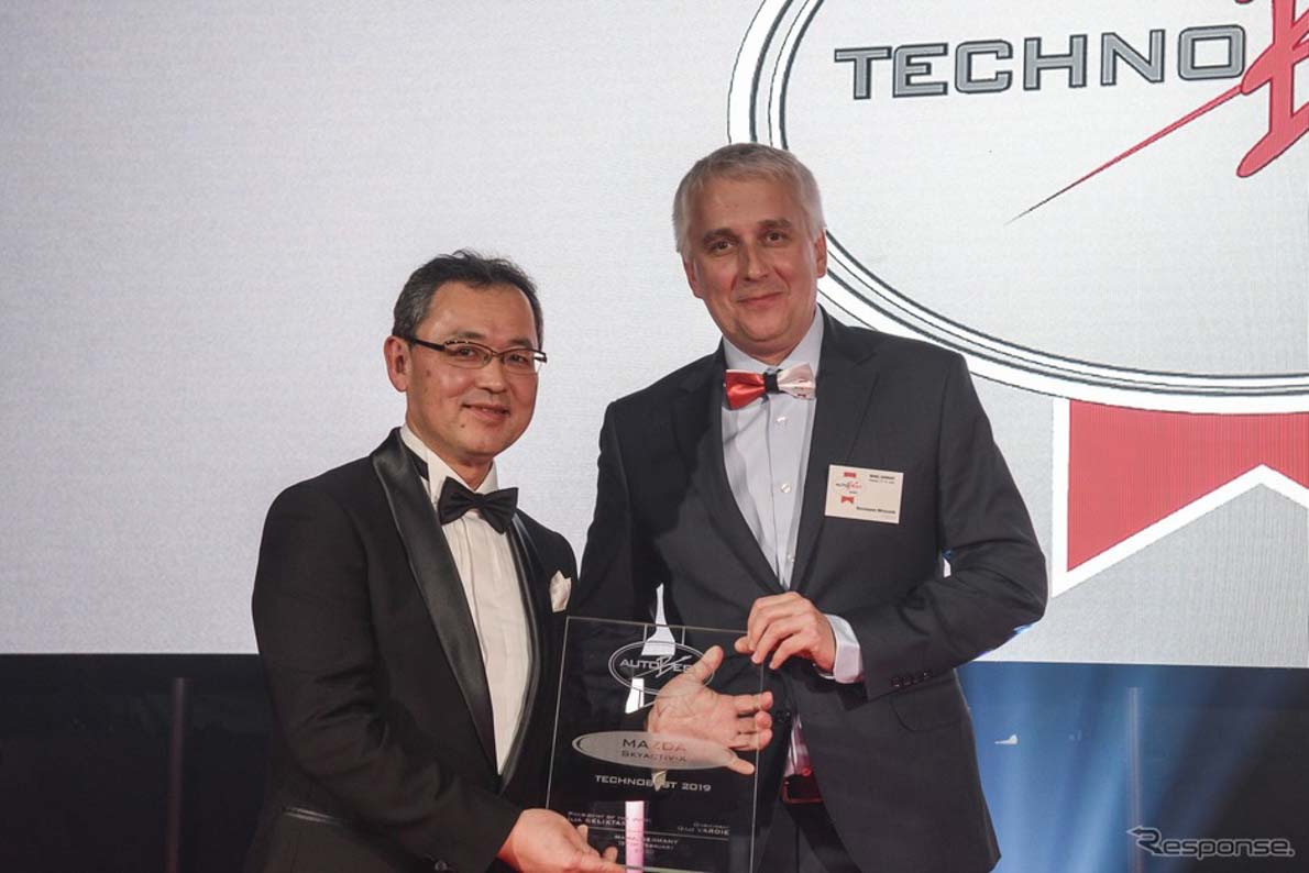 Mazda Skyactiv-X 引擎获得 TechNo Best 2019 技术大奖