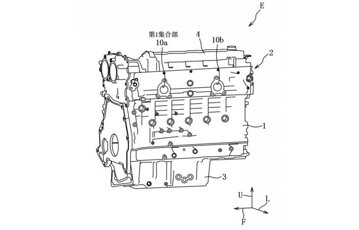 Mazda 申请直列6缸引擎与8速自排专利