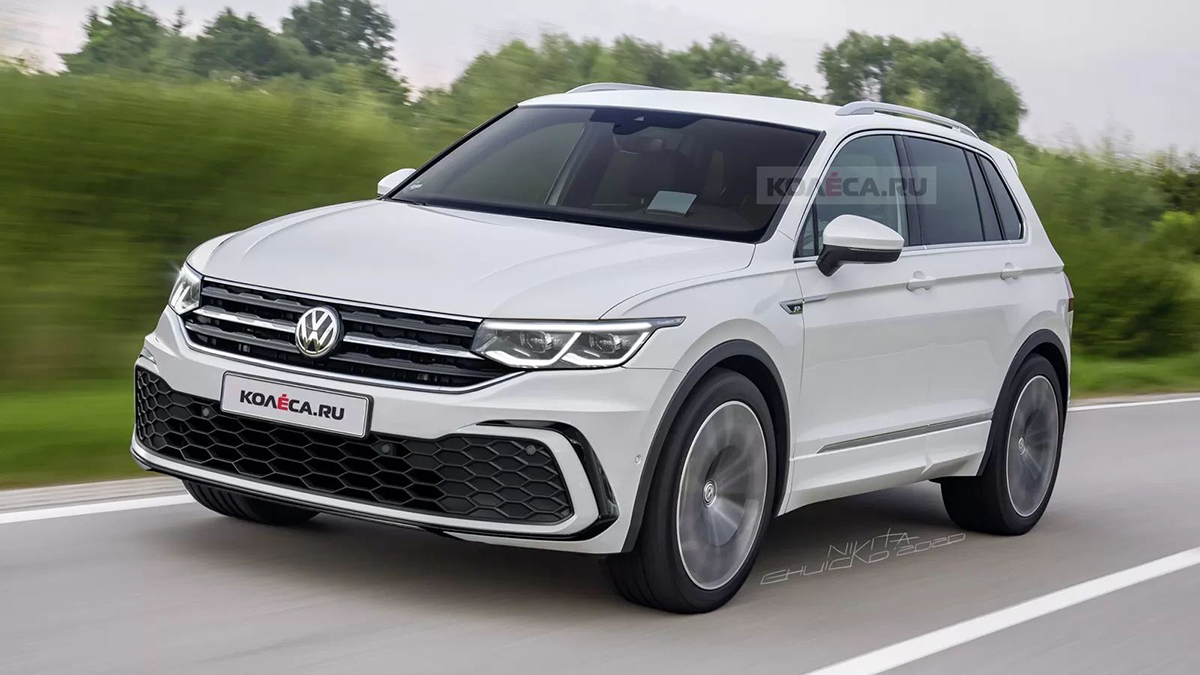 Volkswagen Tiguan R 现身，最大马力或达296 Hp