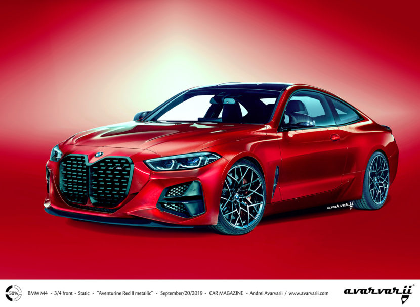 BMW 4 Series 测试车现身，最大马力或达382 Hp