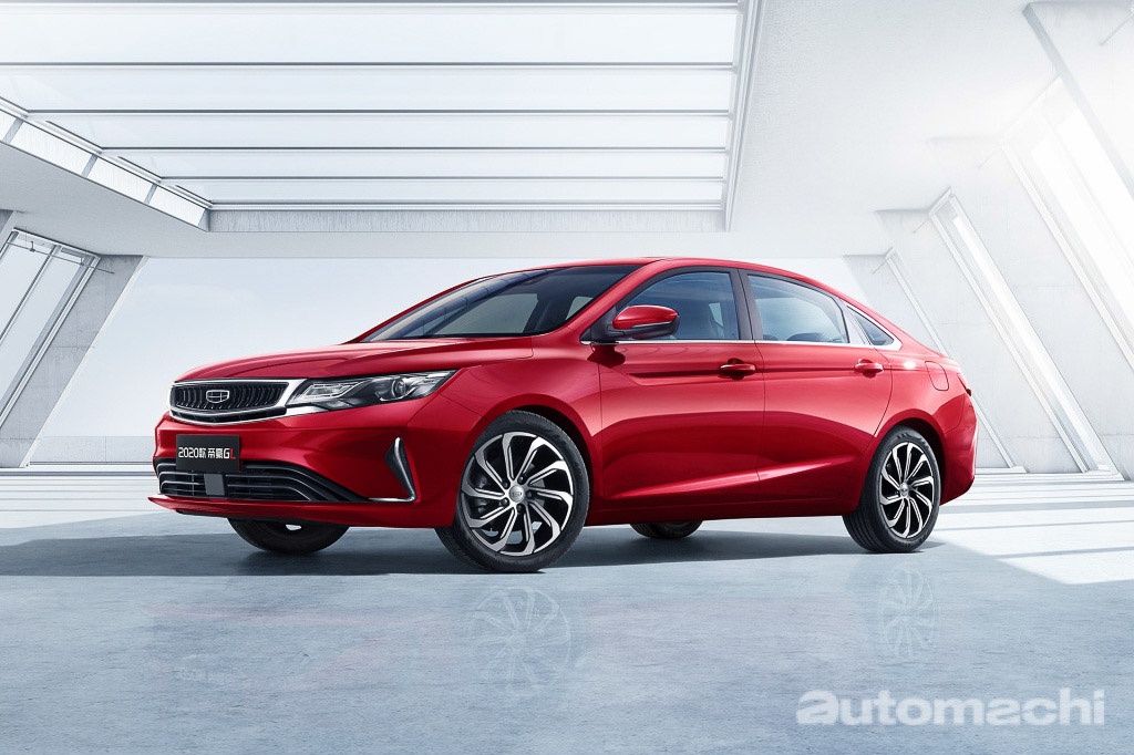 2020 Geely Emgrand GL 登场，全系采用车涡轮引擎