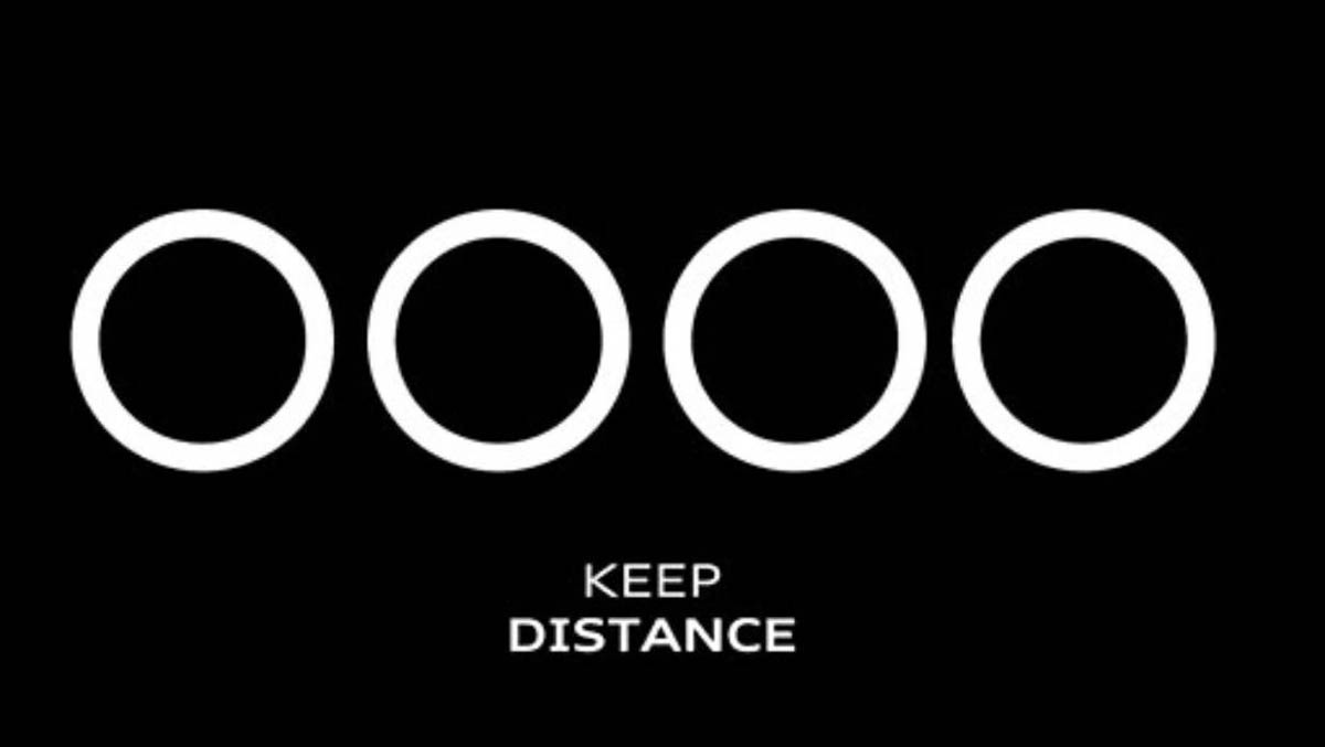 Audi 以及 Volkswagen 推出新徽章，呼吁大家保持社交距离