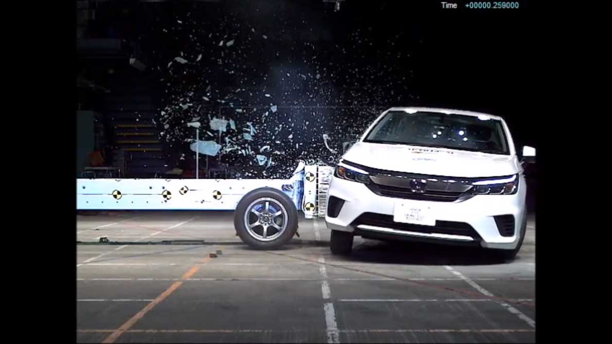 2020 Honda City Asean NCAP 撞击测试成绩出炉，获得5星好评