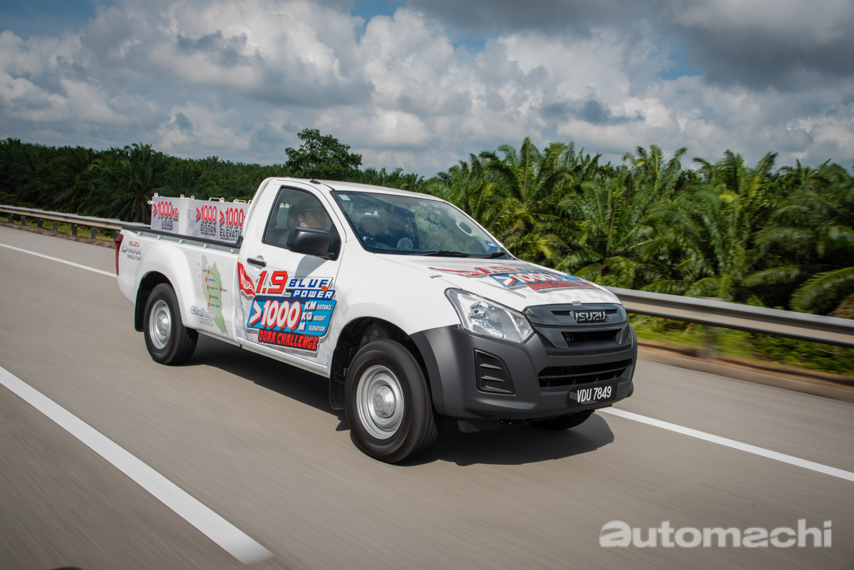 Isuzu D-Max 完成 Dura Challenge ，全程超过1000公里