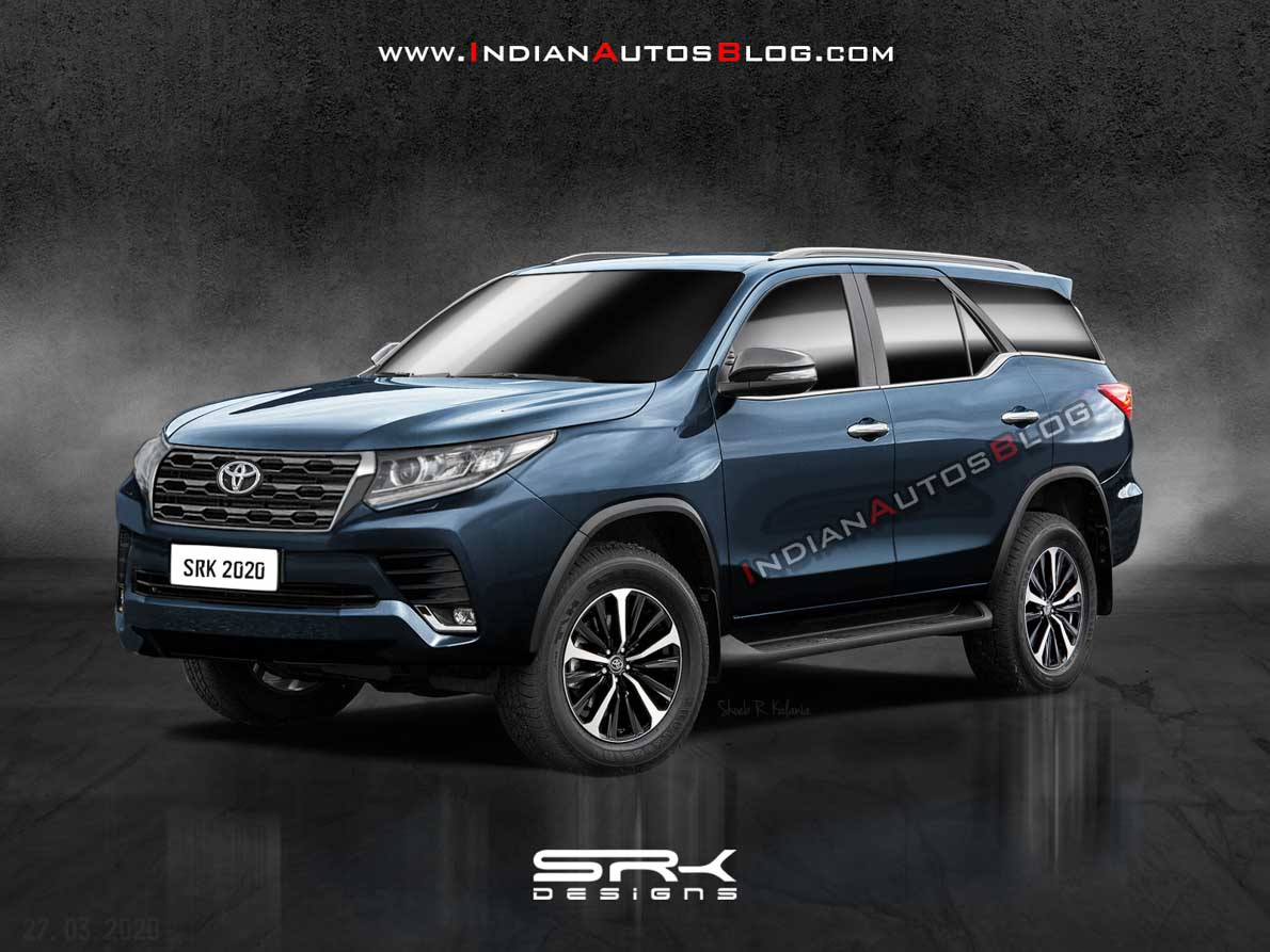 小改款 Toyota Fortuner 假想图曝光，外观更加时髦硬汉