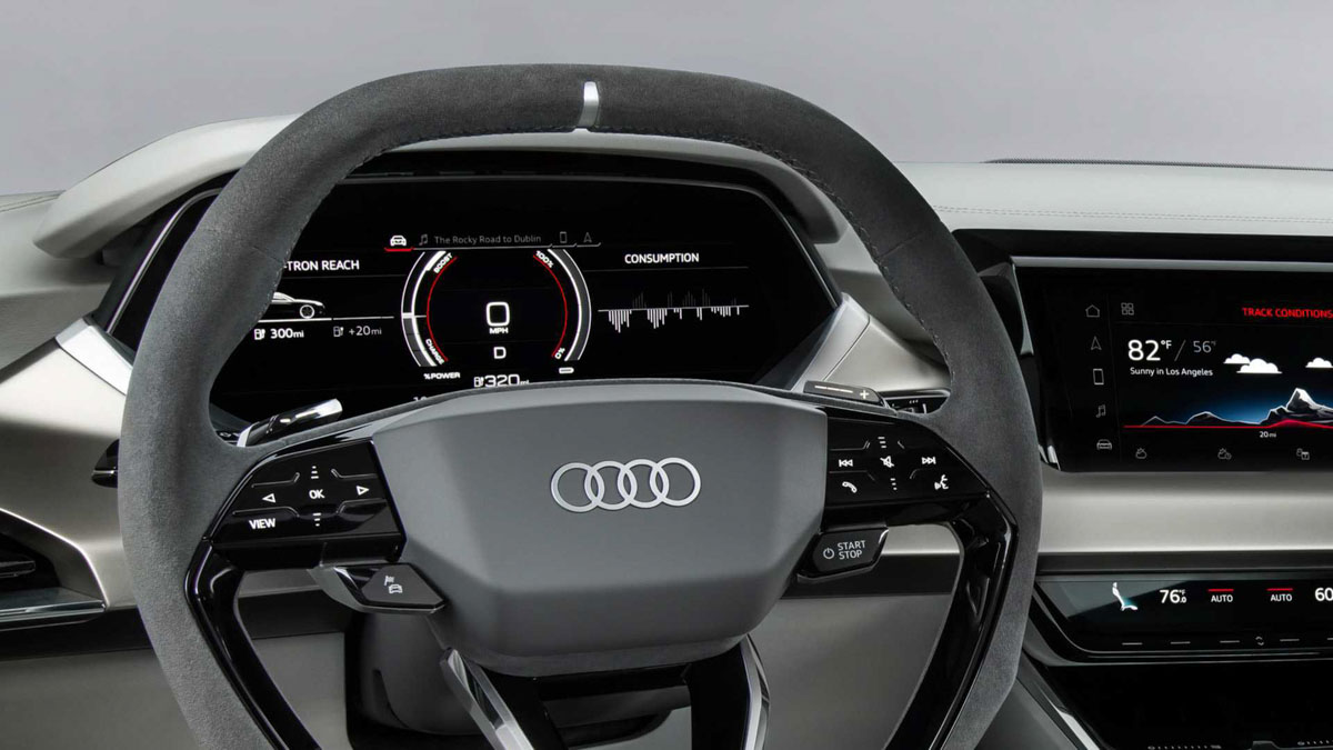 Audi E-tron GT  量产版或今年亮相洛杉矶车展