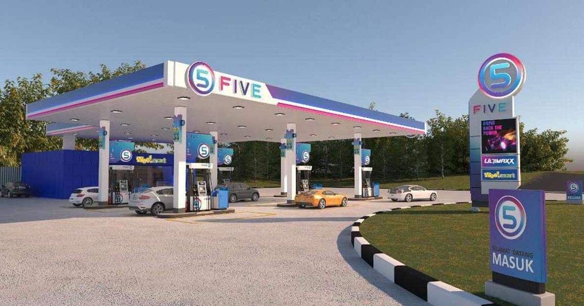 FIVE 首家油站雪兰莪落成，本月正式投入营运
