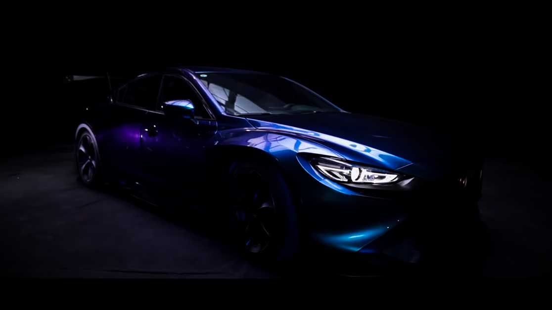 Mazda 6 改装实战，全球唯一极光绿宽体 Mazda 6