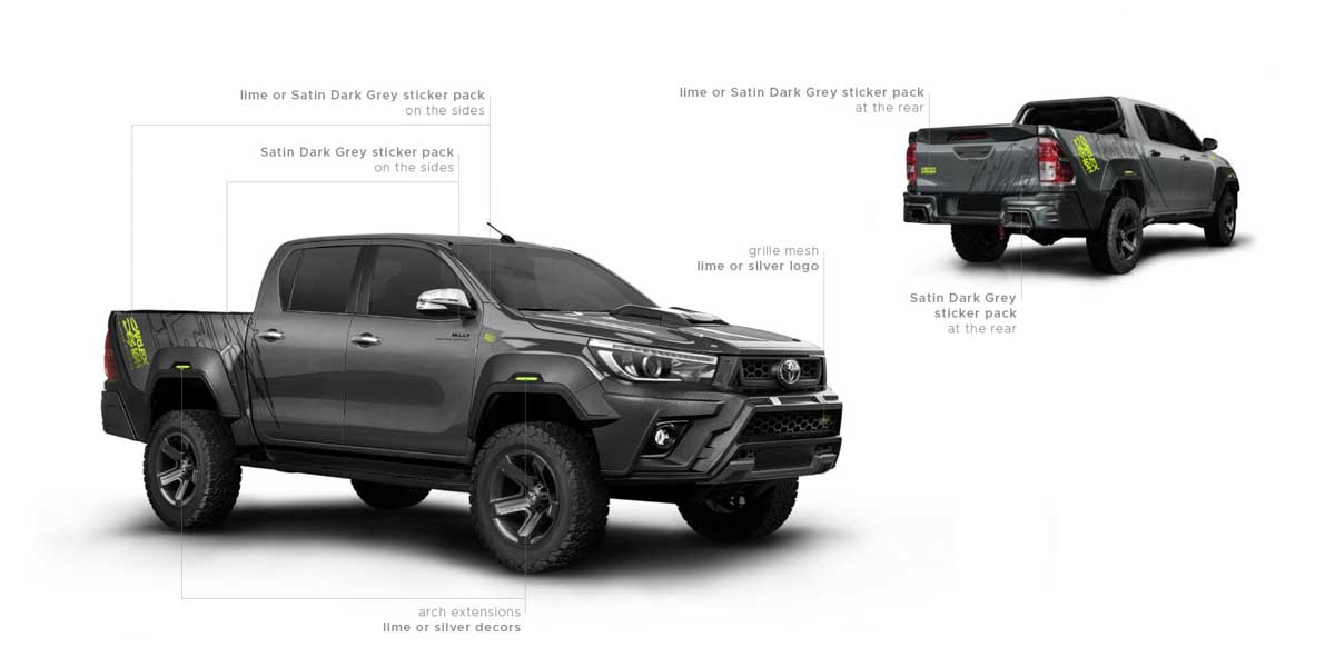 Toyota Hilux Hilly By Carlex Design 霸气登场，全球限量500辆！