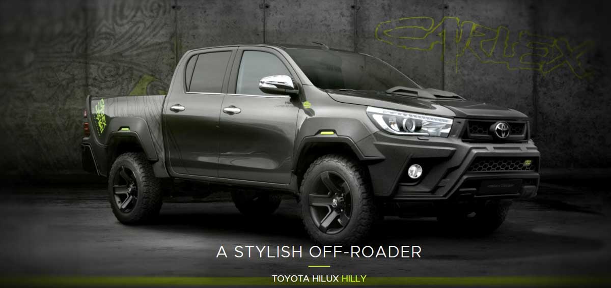 Toyota Hilux Hilly By Carlex Design 霸气登场，全球限量500辆！