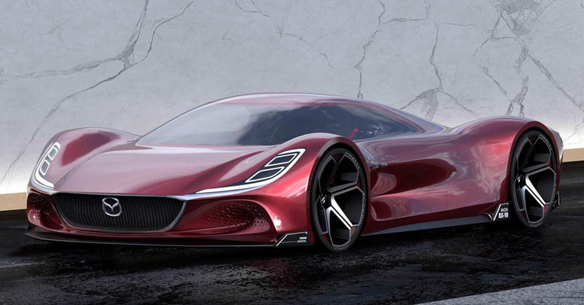 Mazda RX-10 Vision Longtail 资讯曝光，搭载转子引擎，马力1030Hp！