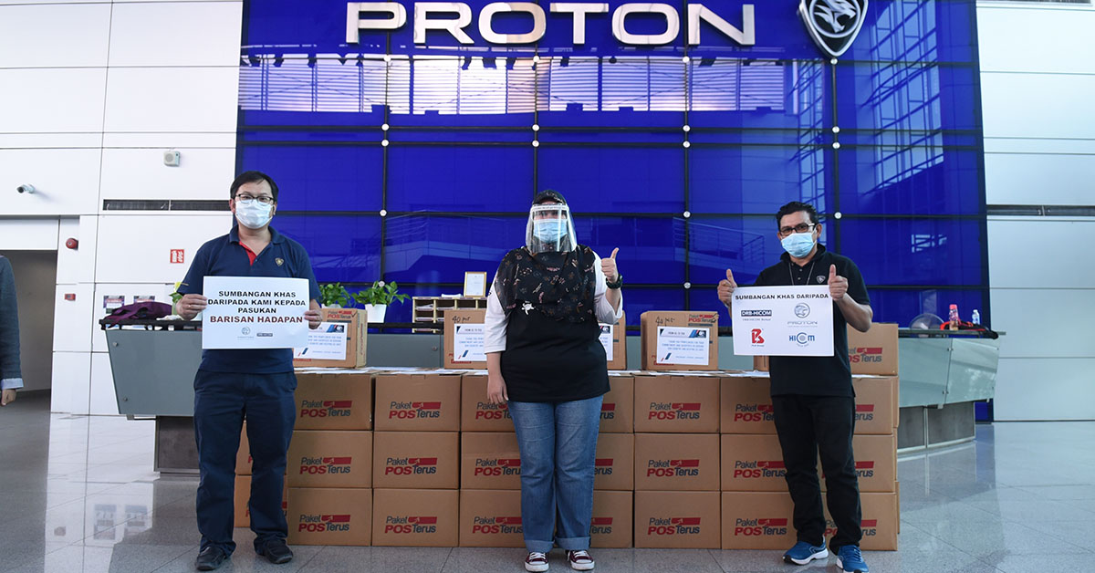 Proton 开始发放防护面罩给前线医疗工作人员