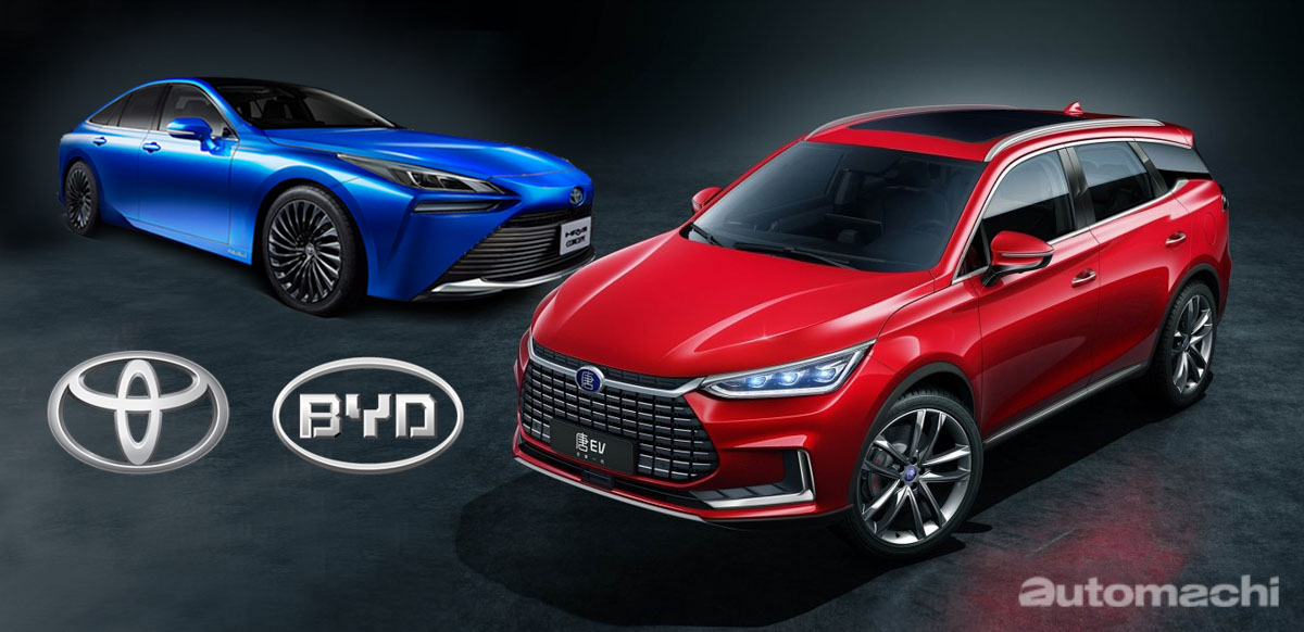 Toyota 与 BYD 合资设立新公司，未来共同研发新车款