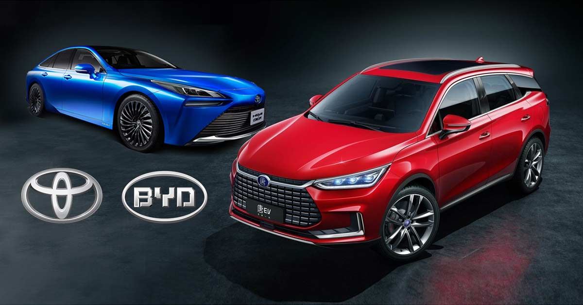 Toyota 与 BYD 合资设立新公司，未来共同研发新车款