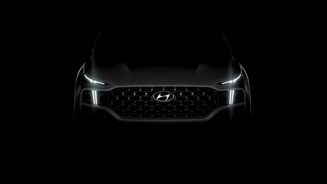 2021 Hyundai Santa Fe 预告释出，确定发布在即