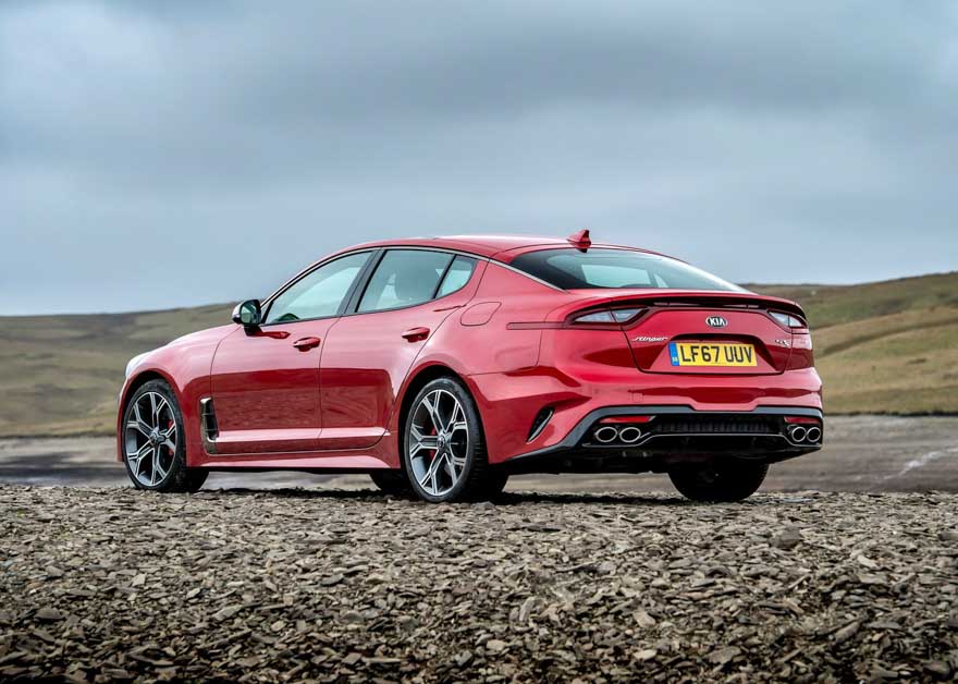 Kia Stinger 将推出小改款车型来画上句号，韩系轿跑因销量惨淡而被淘汰