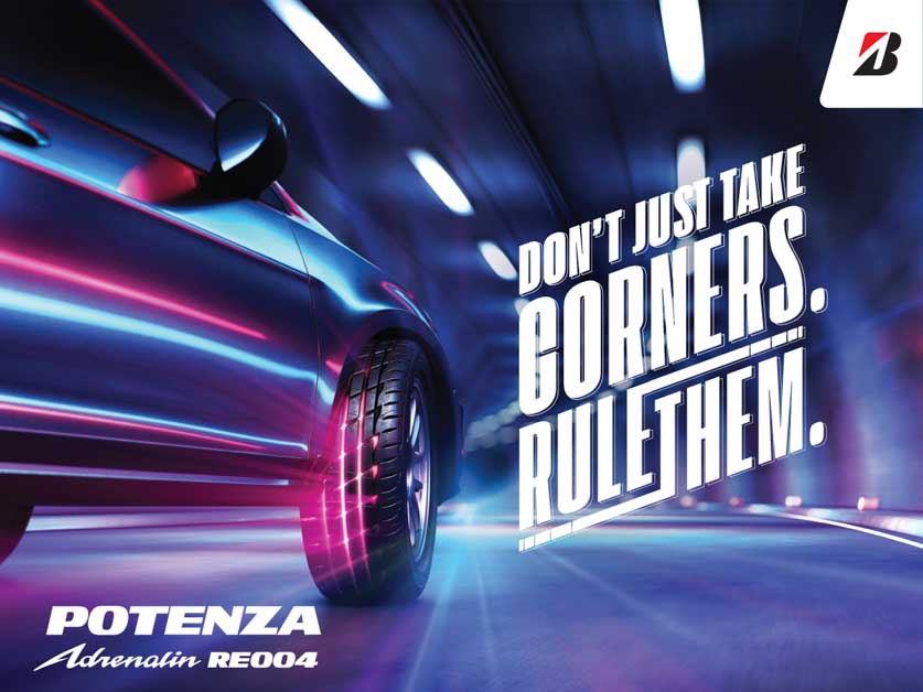 Bridgestone Potenza Adrenalin RE004 登陆我国市场,取代 RE003 性能轮胎
