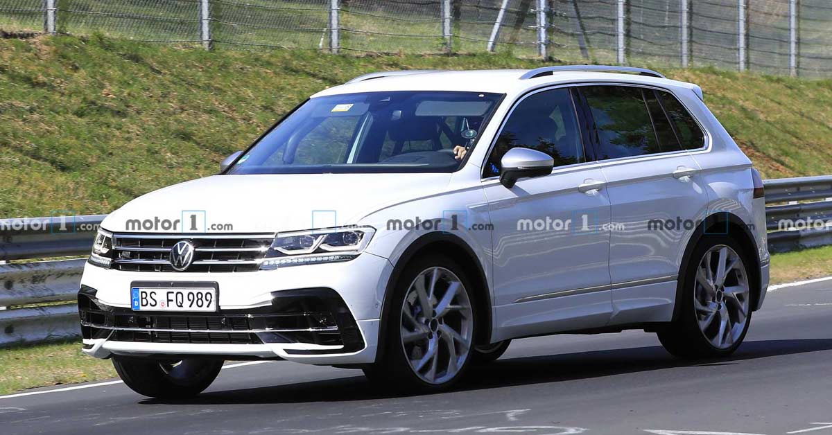 Volkswagen Tiguan R 现身纽柏林测试，最大马力突破300Hp