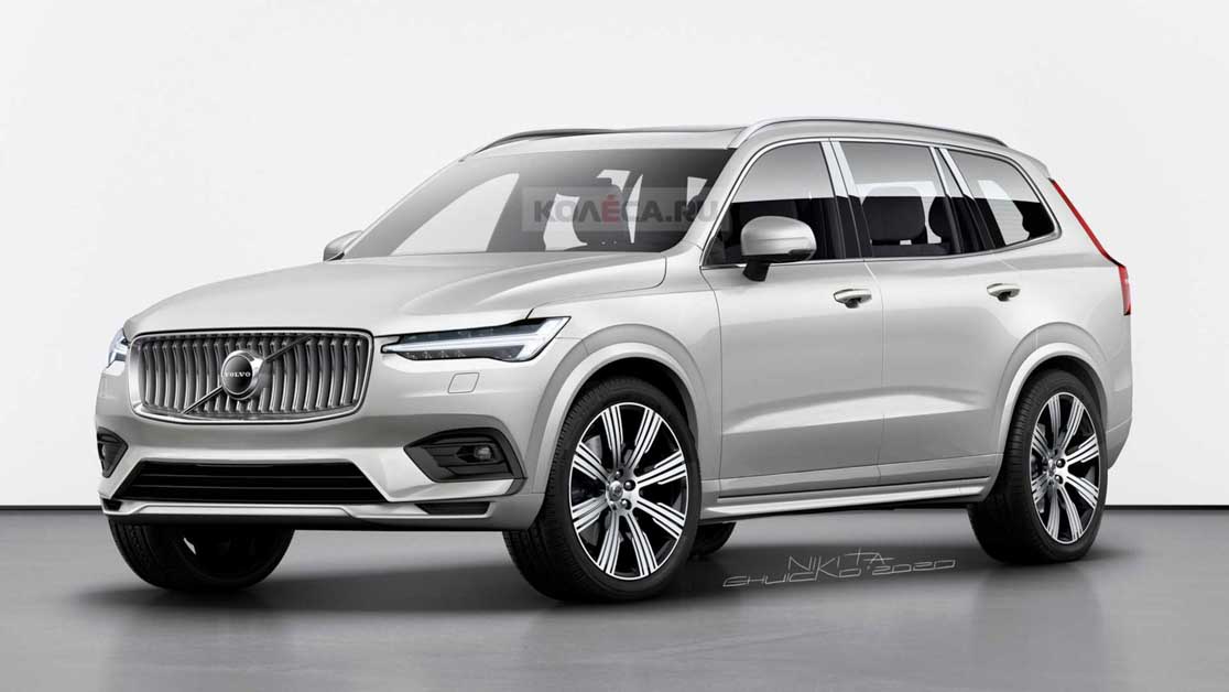 Volvo XC100 旗舰 SUV 确定生产，外形犹如放大版 XC90！
