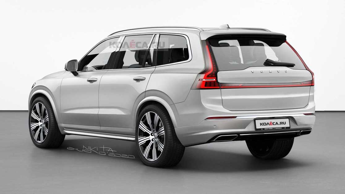 Volvo XC100 旗舰 SUV 确定生产，外形犹如放大版 XC90！