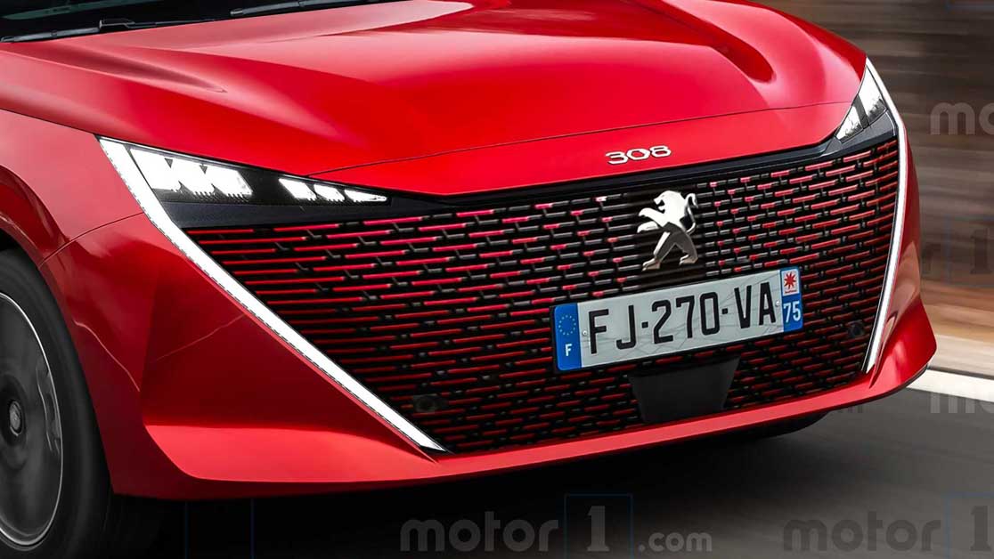 新一代 Peugeot 308 假想图曝光，或将导入 PHEV 混动技术，马力直逼300Hp