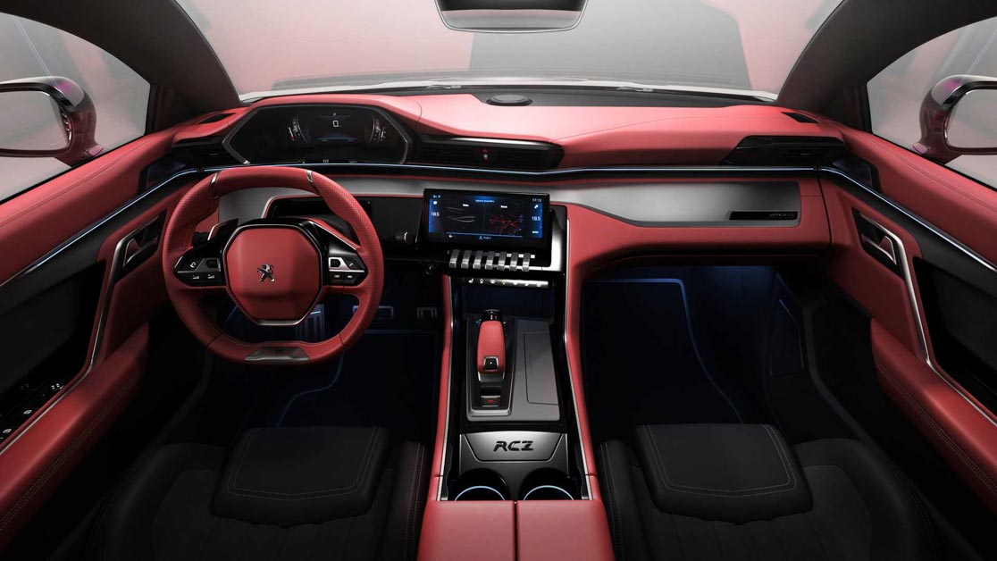 2020 Peugeot RCZ 假想图曝光，搭载1.6L 涡轮增压引擎，马力预计300Hp！