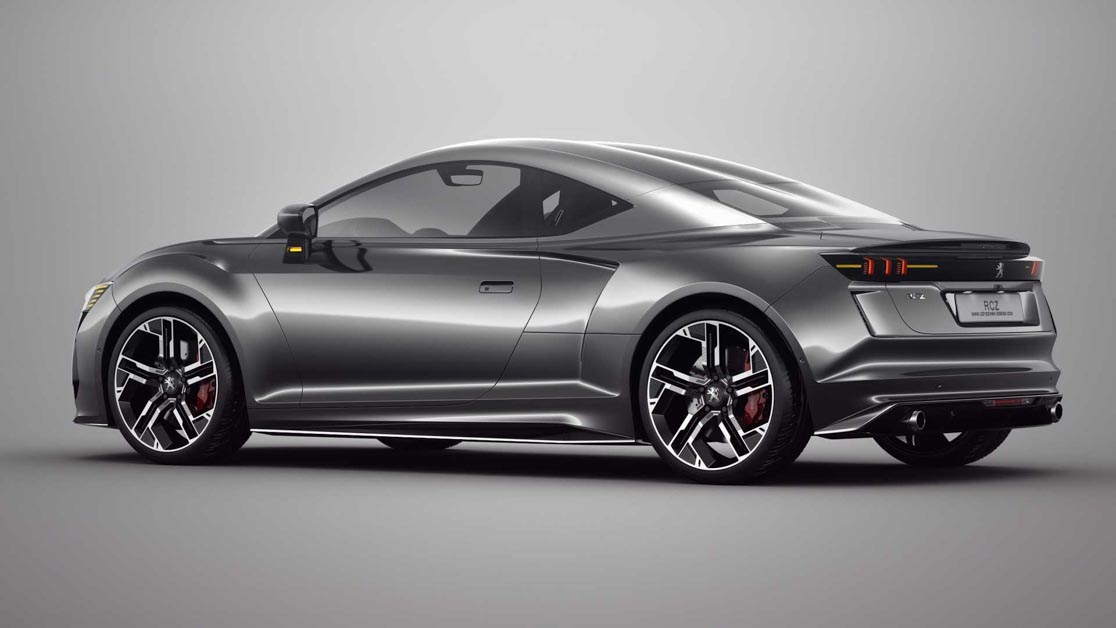 2020 Peugeot RCZ 假想图曝光，搭载1.6L 涡轮增压引擎，马力预计300Hp！