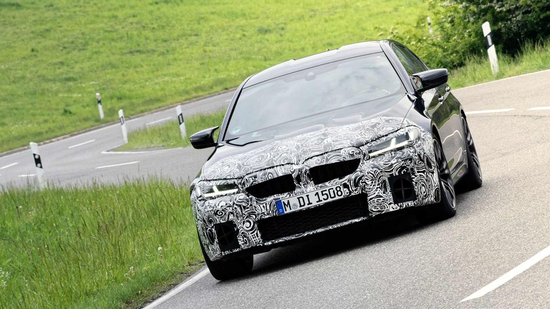 2021 BMW M5 发布在即,最大马力600Hp,拥有 xDrive 四驱系统