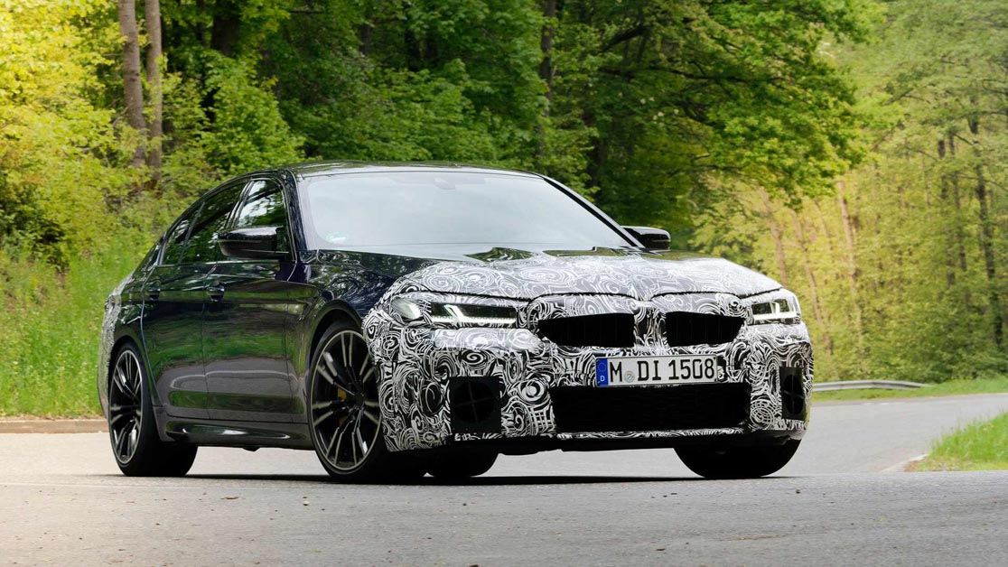 2021 BMW M5 发布在即,最大马力600Hp,拥有 xDrive 四驱系统