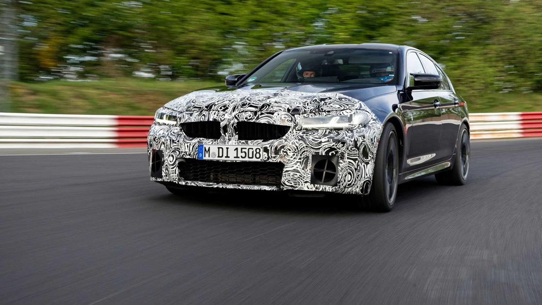 2021 BMW M5 发布在即,最大马力600Hp,拥有 xDrive 四驱系统