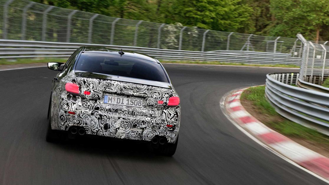 2021 BMW M5 发布在即,最大马力600Hp,拥有 xDrive 四驱系统