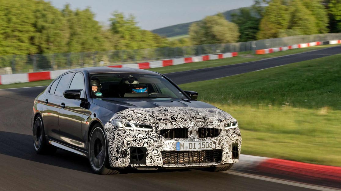 2021 BMW M5 发布在即,最大马力600Hp,拥有 xDrive 四驱系统