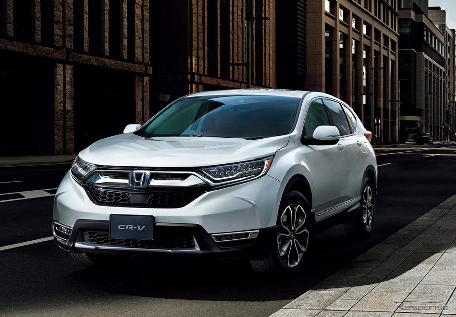2021 Honda CR-V 日本推出小改款车型，外形小升级，备有流水转向灯