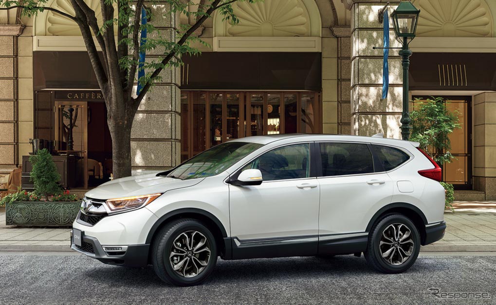 2021 Honda CR-V 日本推出小改款车型，外形小升级，备有流水转向灯