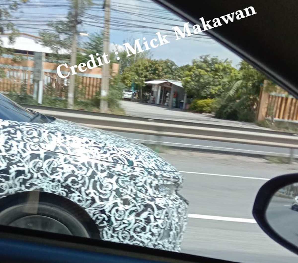 Honda City Hatchback 现身泰国测试！