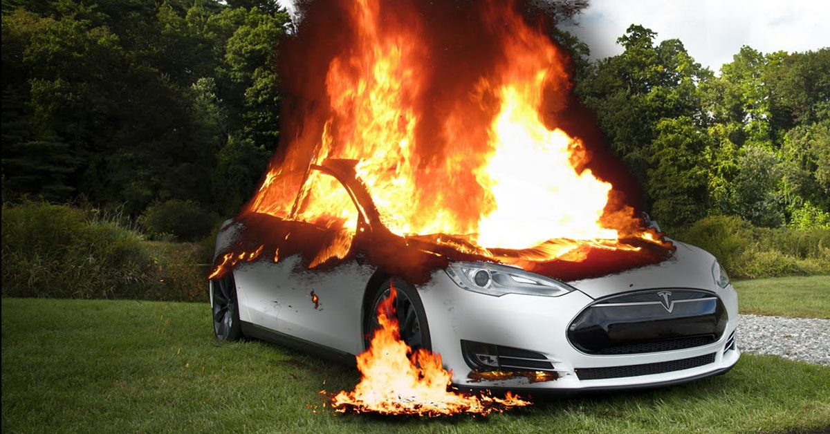 Tesla 隐瞒汽车缺陷，可导致汽车着火燃烧！