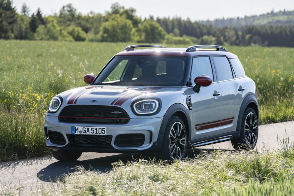 2021 MINI Countryman JCW 发布，306PS，5.1秒破百的 Crossover
