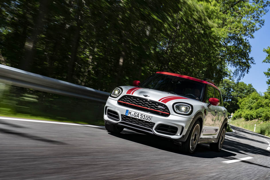 2021 MINI Countryman JCW 发布，306PS，5.1秒破百的 Crossover