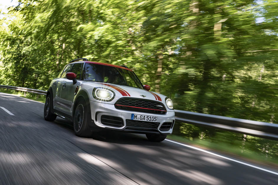 2021 MINI Countryman JCW 发布，306PS，5.1秒破百的 Crossover