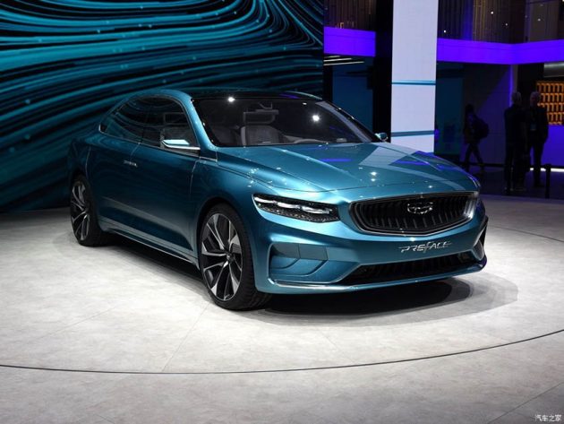 Geely preface автомобиль