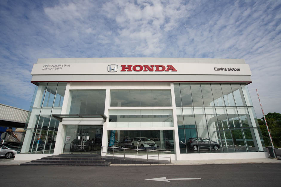Elmina Motors 耗资2180万于莎亚南开张 Honda 3S 服务维修中心