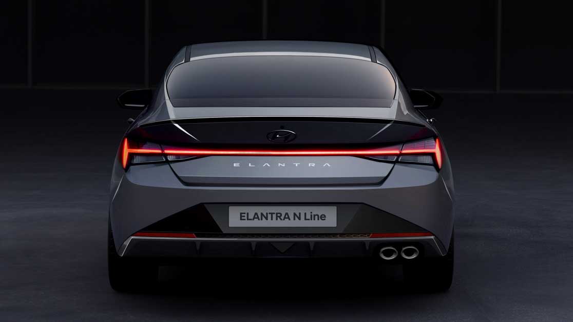 2021 Hyundai Elantra N Line 官图释出，或搭载1.6L 涡轮增压引擎
