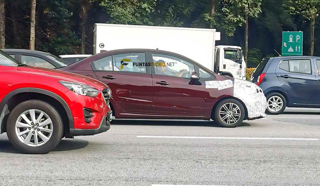 小改款 Proton Persona 积极测试中，真的有1.4L 涡轮引擎+DCT 双离合变速箱？