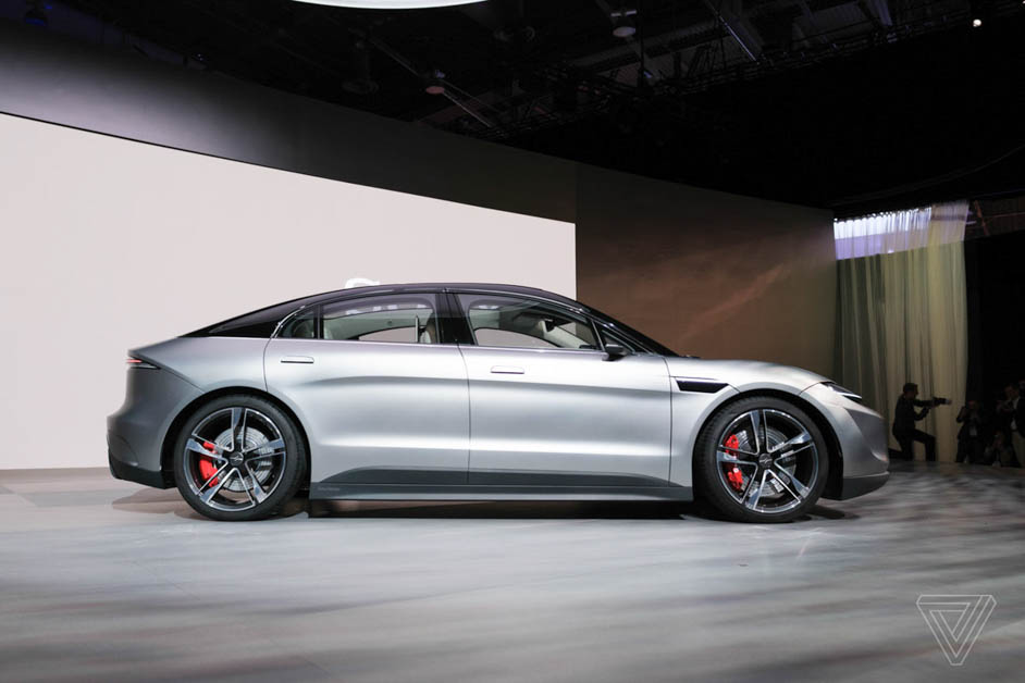 Sony Vision-S 即将上路测试，拥有536Hp，4.8秒破百的功力！