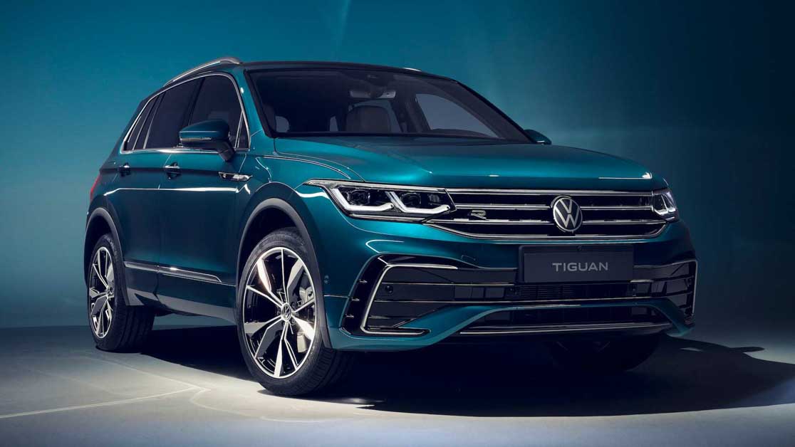 2022 Volkswagen Tiguan 正式登场，外观更动感，内装更精致