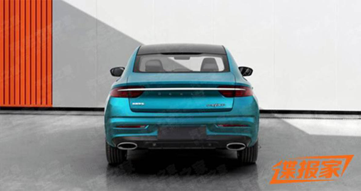 吉利全新轿车 PreFace 预告图释出，搭载2.0L 涡轮增压引擎