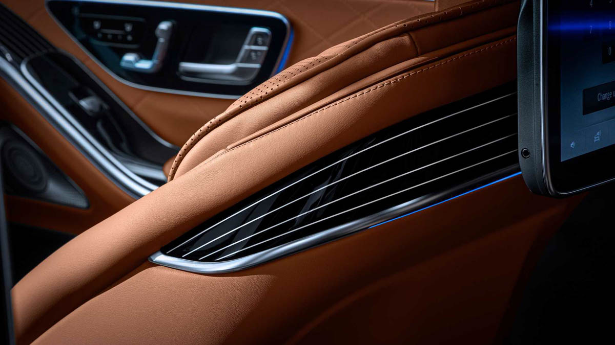 2021 Mercedes-Benz S-Class 内装预告出炉，满满的奢华感！