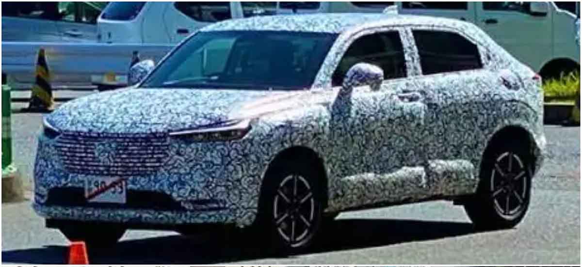 2021 Honda Vezel 现身,将采用 Coupe SUV 风格