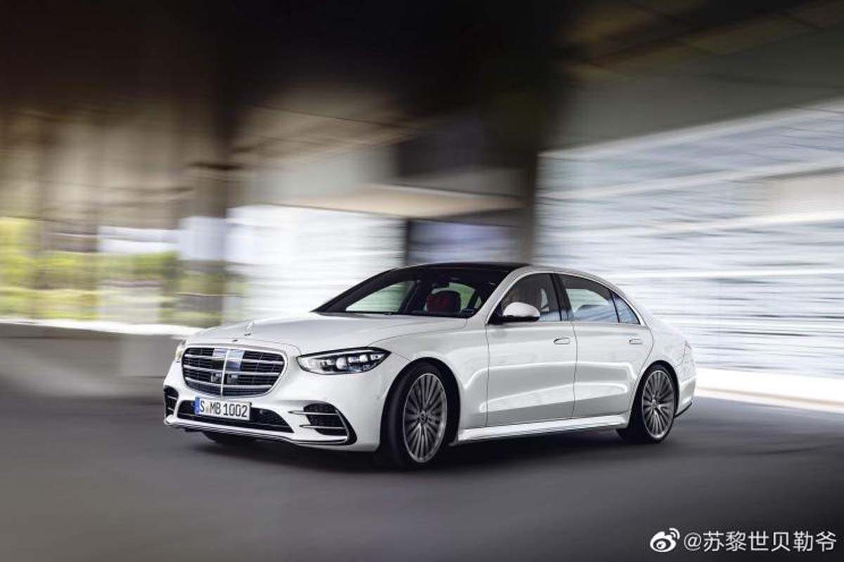 2021 Mercedes-Benz S Class 真实样貌发布前曝光!