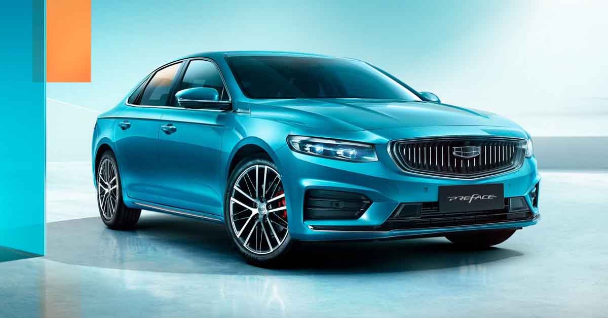 Geely Preface ，首款 CMA 超级母体轿车